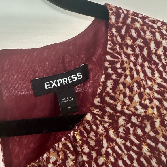 Express Patterned Mini Dress - Picture 5 of 7